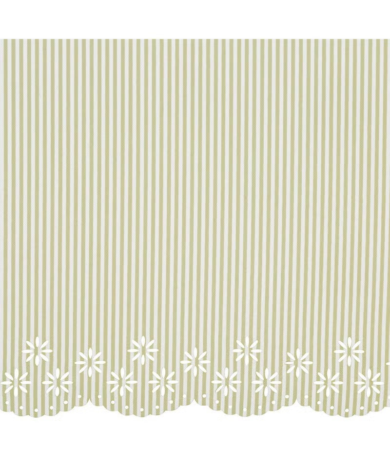 Parapluie Japonais Pliant Mini Anti-UV Bordure Fleurie et Rayures Wpc.