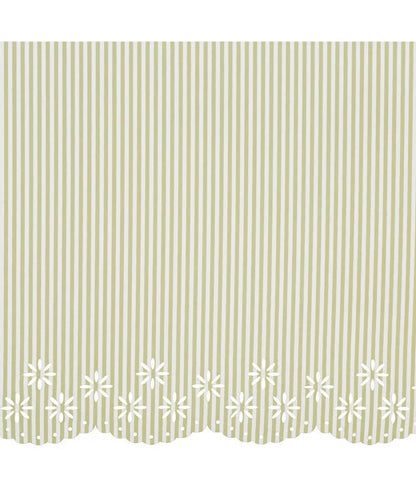 Parapluie Japonais Pliant Mini Anti-UV Bordure Fleurie et Rayures Wpc.