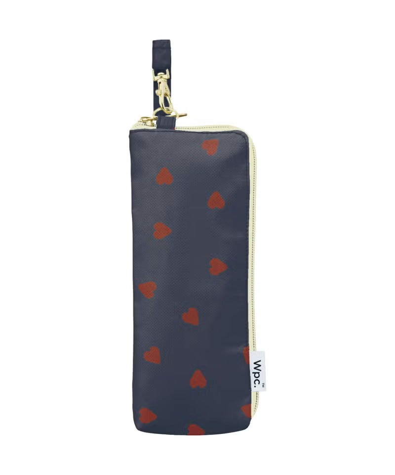 Parapluie Pliable Mini Anti-UV Motif Cœur Wpc.
