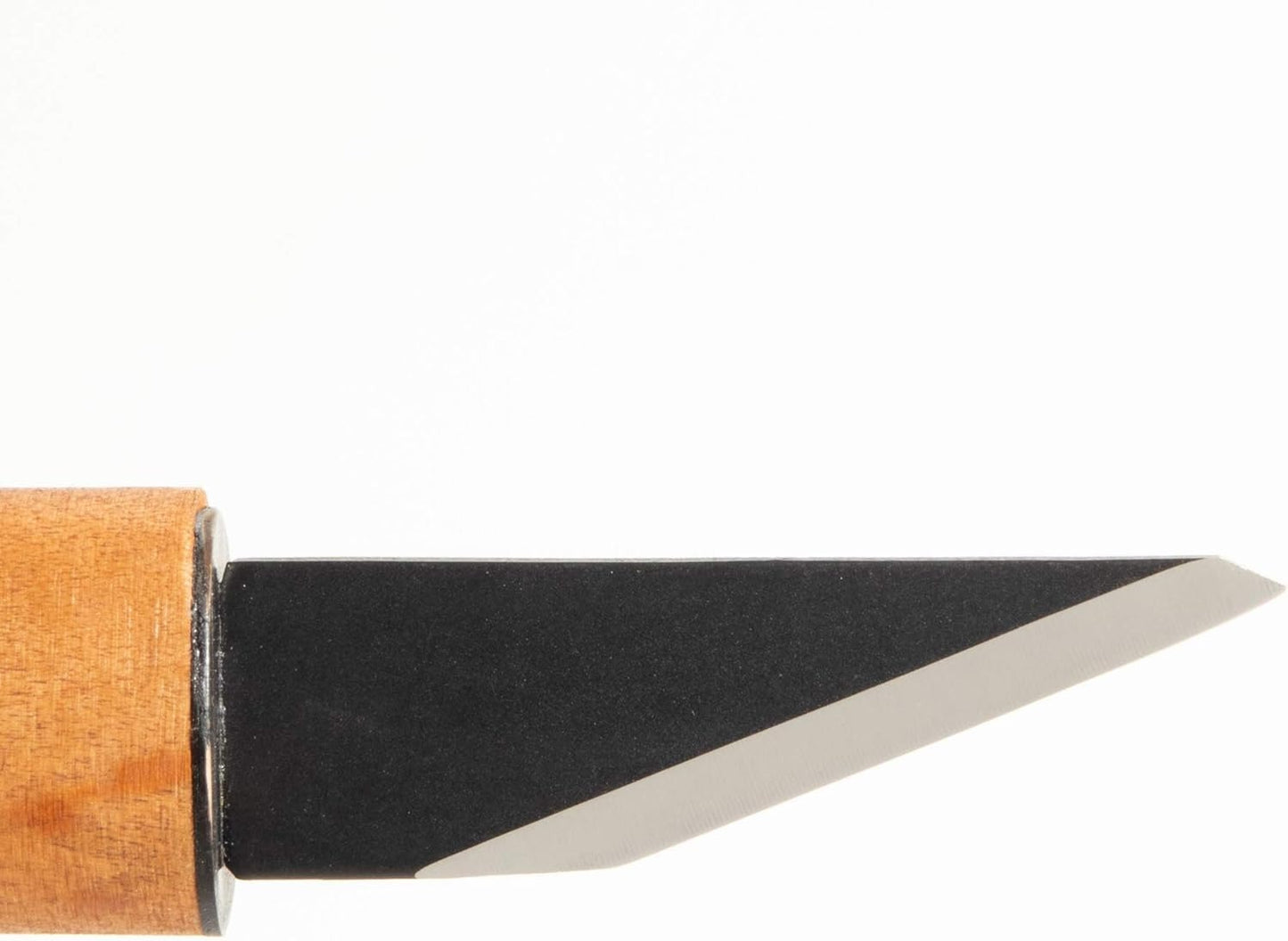 Couteau Kiridashi Japonais KAKURI Sakura Saya 40 mm – Petit Couteau de Précision avec Étui