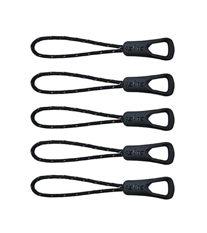 Tirettes de fermeture Oxtos OX-033 réfléchissantes – Lot de 10