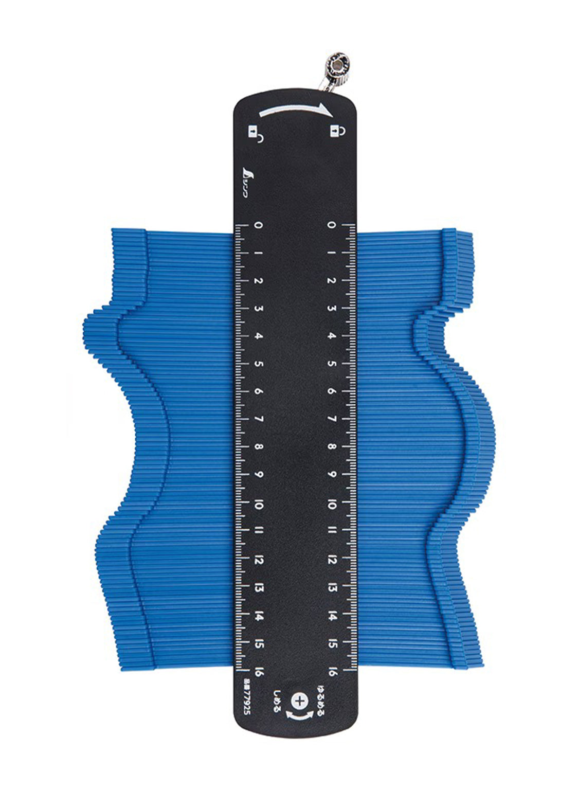 Jauge de contour Shinwa ABS avec verrouillage – Copieur de profil