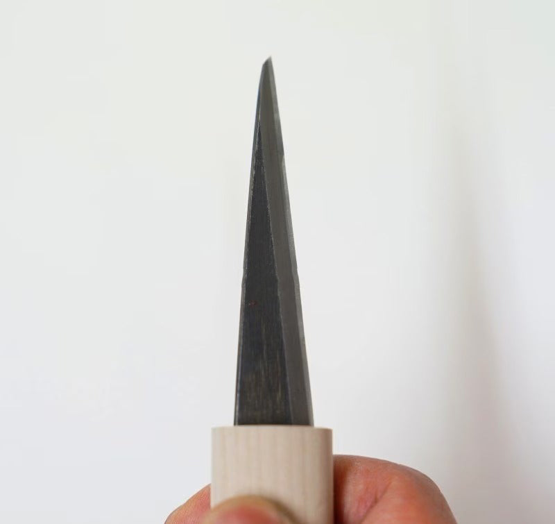 Baishinshi Couteau de sculpture japonais White Steel – Kuri Kogatana droitier & gaucher