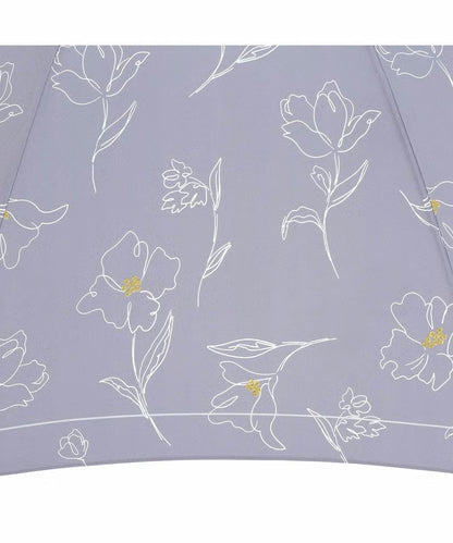 Parapluie Pliable Mini Motif Floral Anti-UV Wpc.