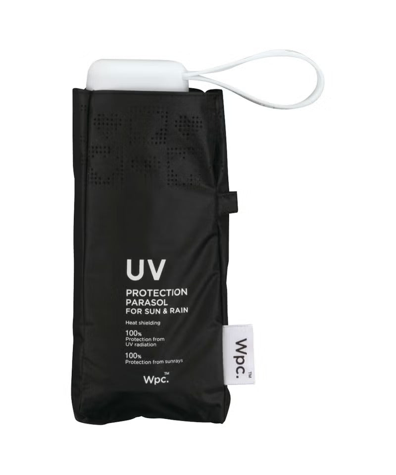 Parapluie Pliable Mini Anti-UV Bordure Cœur Wpc.