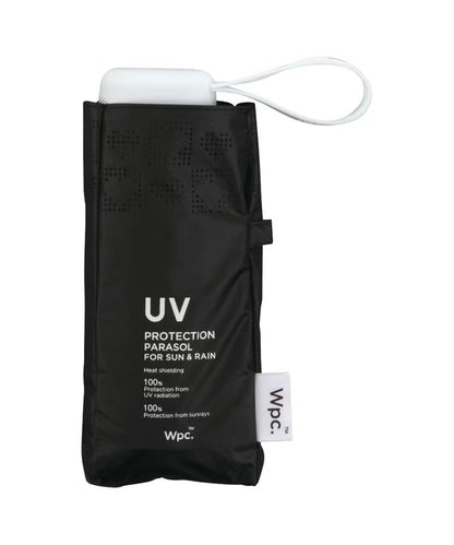 Parapluie Pliable Mini Anti-UV Bordure Cœur Wpc.