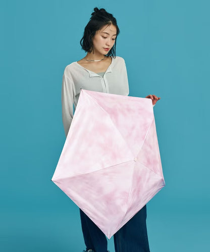 Ombrelle pliante Wpc. Hanayura Mini 50 cm – Ultra-légère 116–118 g, UV 99,9 %