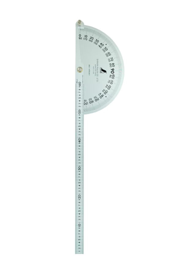 Très Grand Rapporteur Shinwa Ø320 mm avec Règle 60 cm