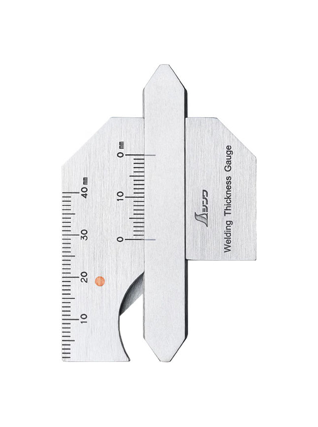 Jauge de soudure multifonction Shinwa A en acier inoxydable