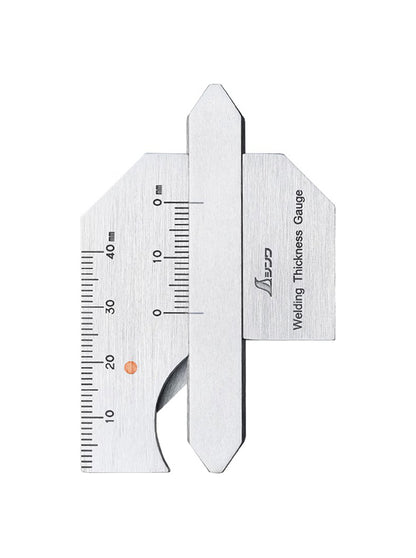 Jauge de soudure multifonction Shinwa A en acier inoxydable