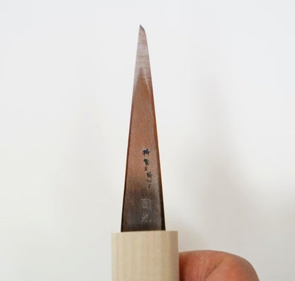 Baishinshi Couteau de sculpture japonais White Steel – Kuri Kogatana droitier & gaucher