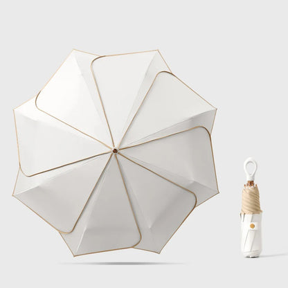 Parapluie Japonais Pliable Fleur | Ombrelle Anti-UV UPF50+ 100% UV & Pluie