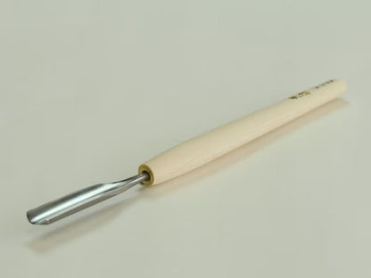Ciseau à Bois Japonais HSS “Tendō” – Gouge Arrondie de Sculpture (6–24 mm)