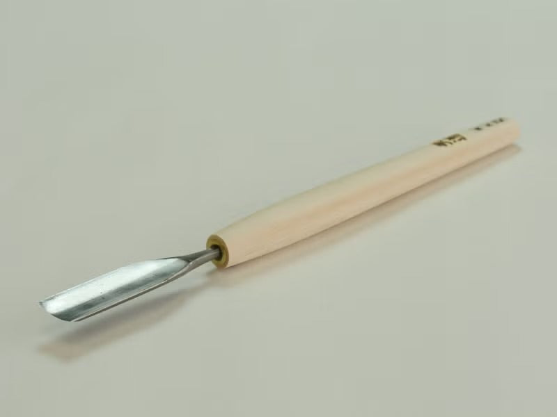 Formón Japonés HSS “Tendō” – Gubia Plana (6–18 mm)