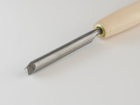 Japanese HSS "Tendo" Wood Chisel – 60° V-Gouge Carving (6 mm)