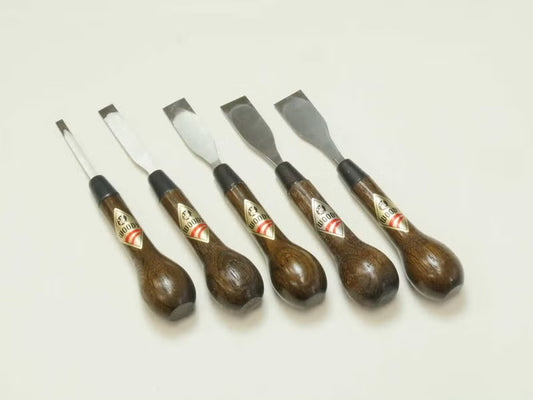 Japanese HSS WOODYCHISEL Wood Chisel – Flat Carving Chisel (6–24 mm)