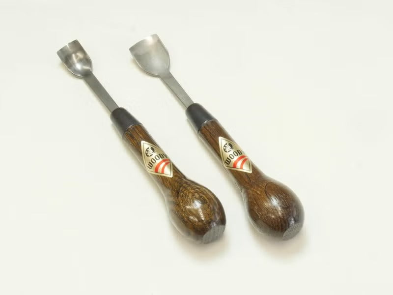 Formón japonés HSS WOODYCHISEL – Gubia cuchara (18–24 mm)