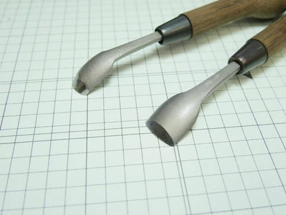 Formón japonés HSS WOODYCHISEL – Gubia cuchara (18–24 mm)