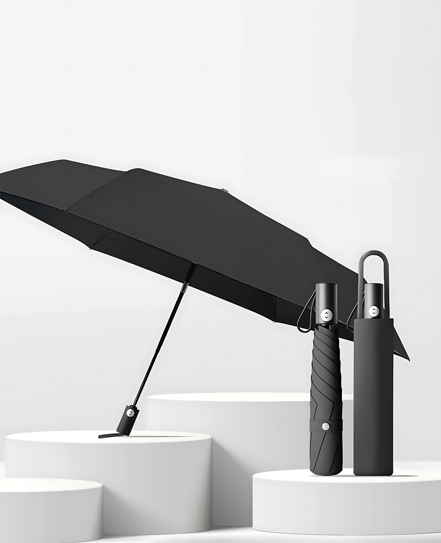 Parapluie Pliable Homme Auto-Ouvrant Anti-UV Kumokasa | Pluie & Soleil