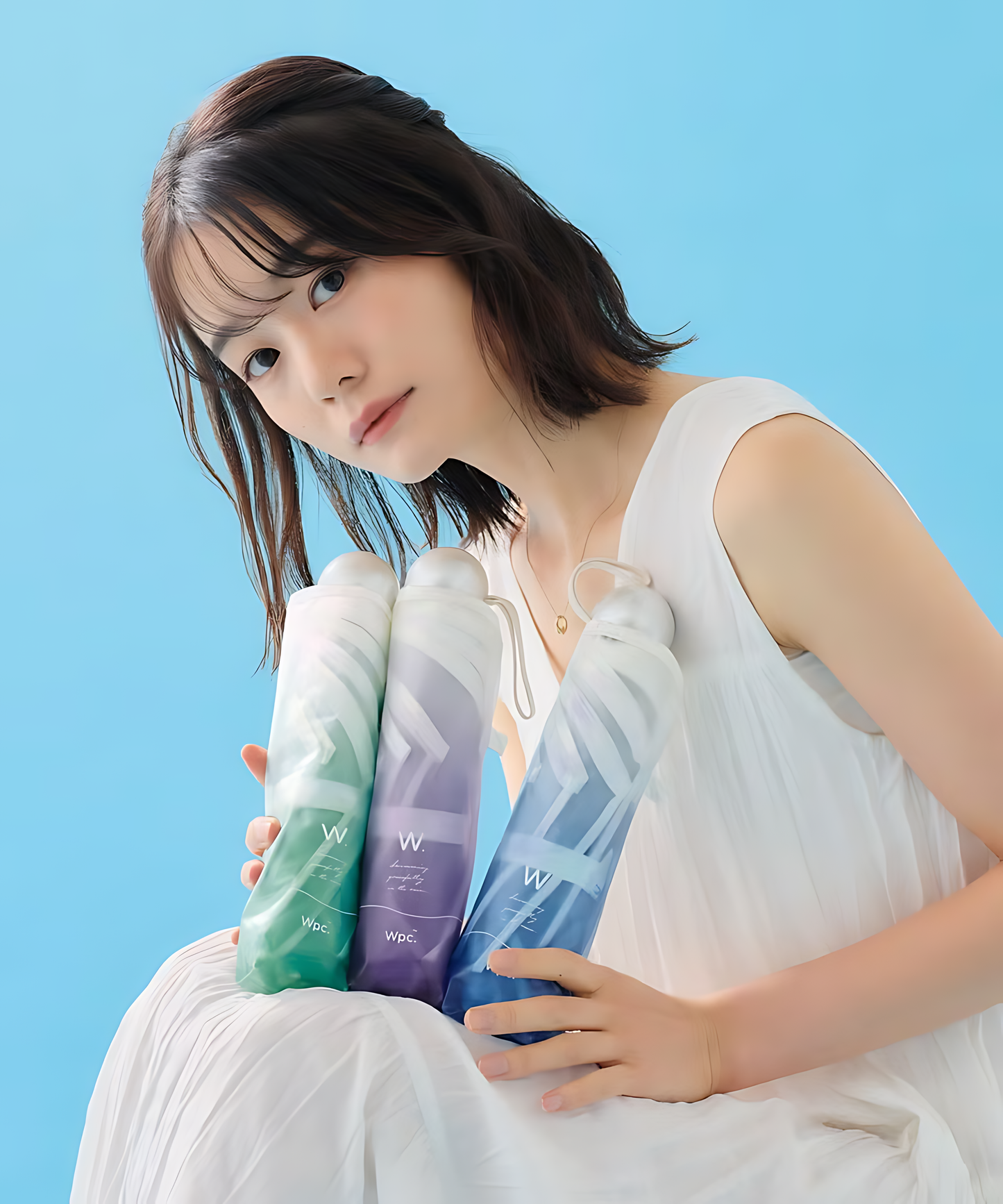Parapluie Pliable Mini Sirène Transparent Wpc. | Parapluie Japonais Vinyle