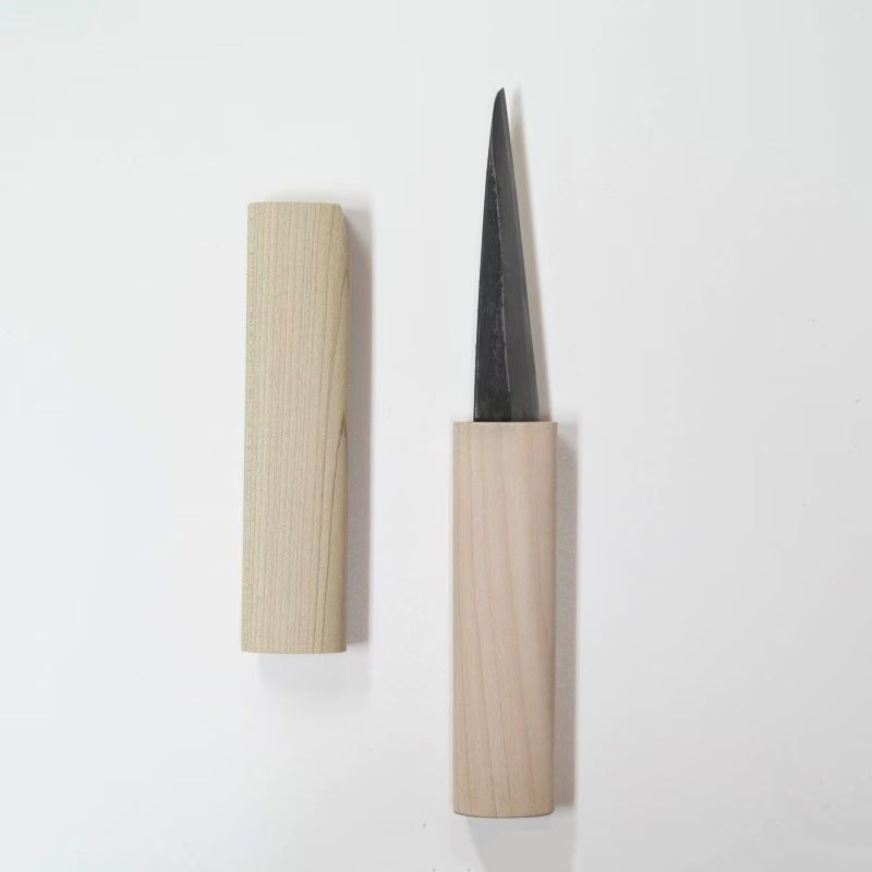 Baishinshi Couteau de sculpture japonais White Steel – Kuri Kogatana droitier & gaucher