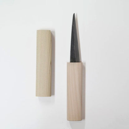 Baishinshi Couteau de sculpture japonais White Steel – Kuri Kogatana droitier & gaucher