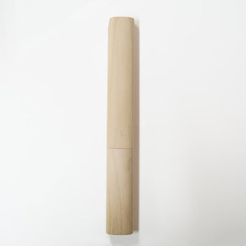 Baishinshi Yokote Kiridashi White Steel – Couteau japonais pour droitier ou gaucher avec étui bois