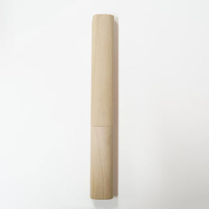 Baishinshi Yokote Kiridashi White Steel – Couteau japonais pour droitier ou gaucher avec étui bois