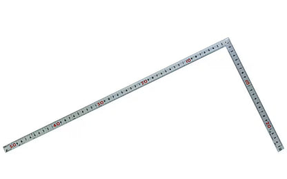 Équerre Japonaise de Charpentier 50 cm, Argentée, JIS – Shinwa