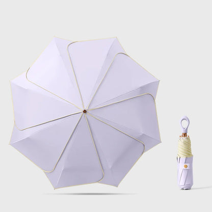 Parapluie Japonais Pliable Fleur | Ombrelle Anti-UV UPF50+ 100% UV & Pluie
