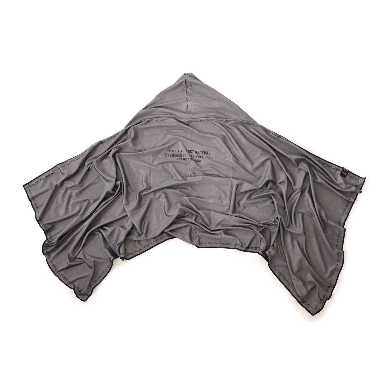 POST GENERAL Serviette à Capuche Rafraîchissante XXL UV UPF50+ | Cooling Hoodie Towel Big