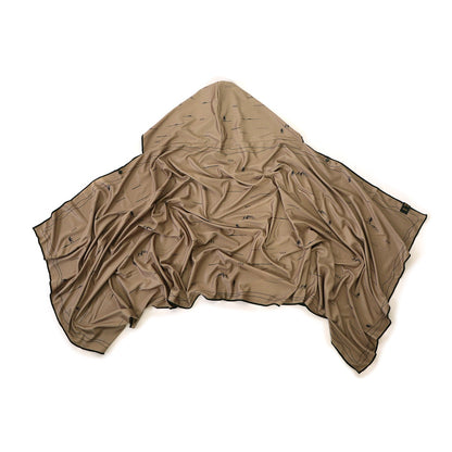 POST GENERAL Serviette à Capuche Rafraîchissante XXL UV UPF50+ | Cooling Hoodie Towel Big