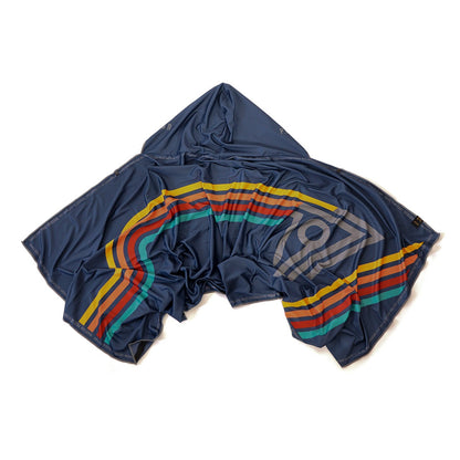 POST GENERAL Serviette à Capuche Rafraîchissante XXL UV UPF50+ | Cooling Hoodie Towel Big