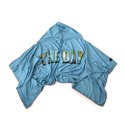 POST GENERAL Serviette à Capuche Rafraîchissante XXL UV UPF50+ | Cooling Hoodie Towel Big