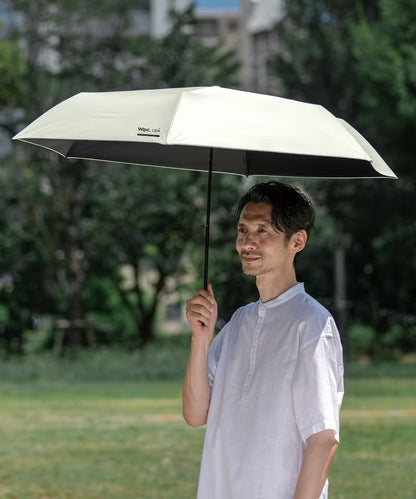 Wpc. IZA Large Folding Umbrella with Carabiner | Rain & Sun