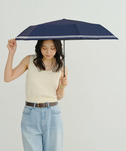 Parapluie Japonais Pliant Mini Anti-UV Style Marin Wpc.