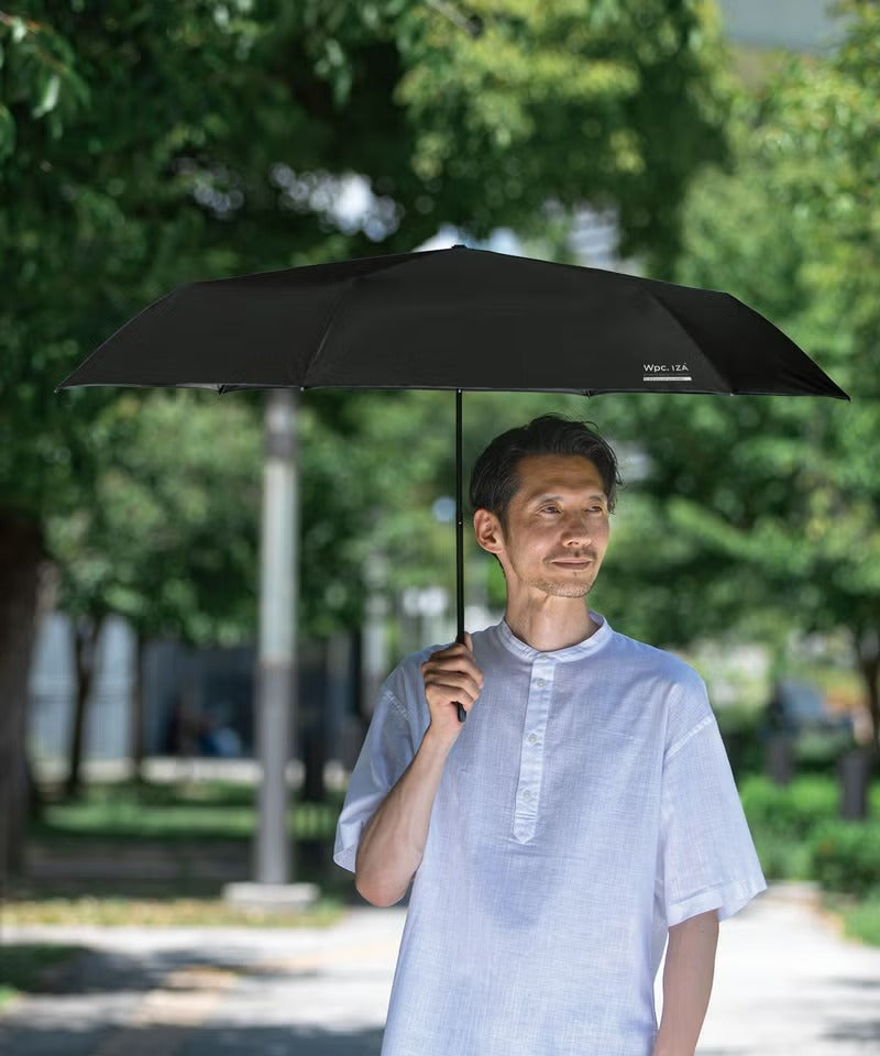 Wpc. IZA Large Folding Umbrella with Carabiner | Rain & Sun