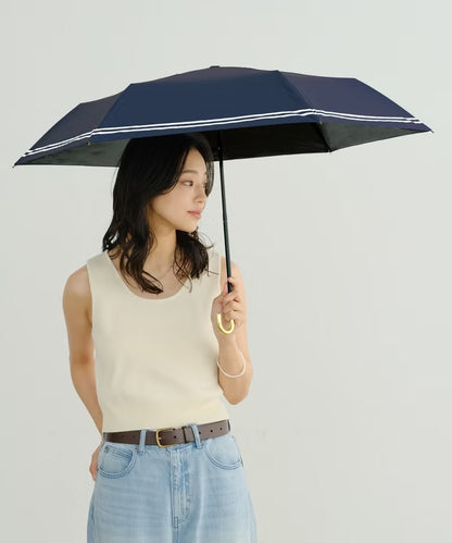 Parapluie Japonais Pliant Mini Anti-UV Style Marin Wpc.