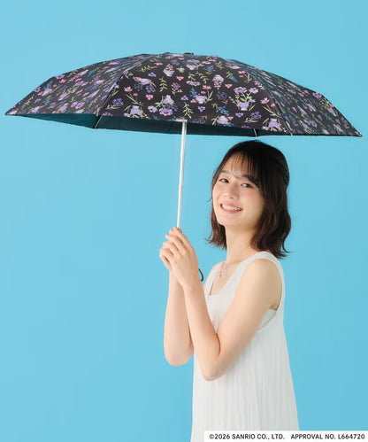 Parapluie Pliable Mini Sanrio Characters Motif Floral Aquarelle Wpc.