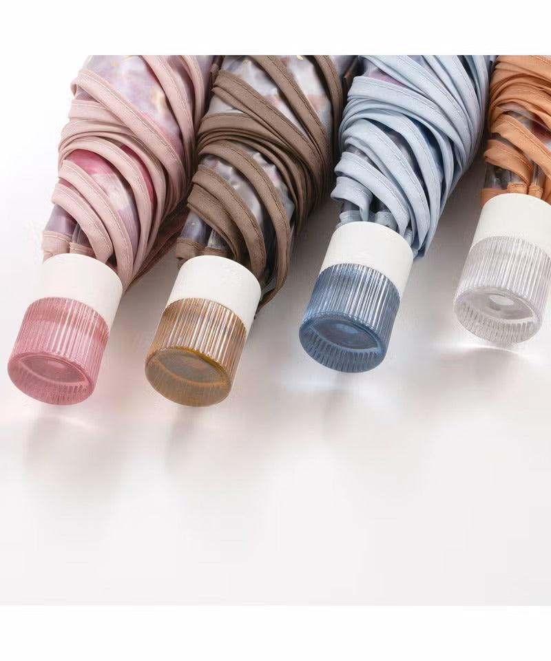 Parapluie Pliable Mini Teintes Minérales Vinyle Pluie & Soleil Wpc.