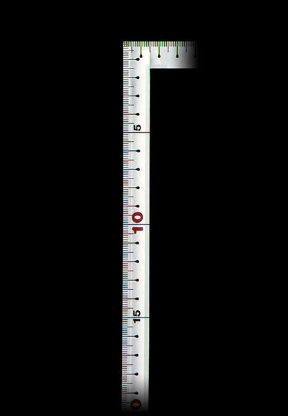 Équerre Japonaise Renforcée 30 × 15 cm, Argentée, JIS – Shinwa