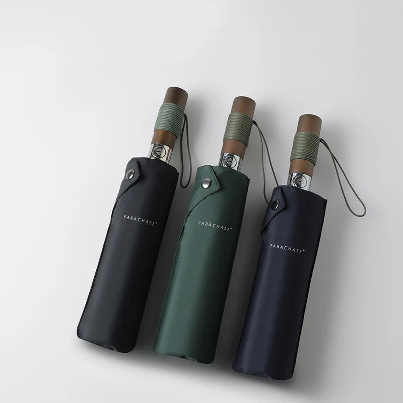 Parapluie Pliable Homme Automatique Résistant 10 Baleines Kumokasa