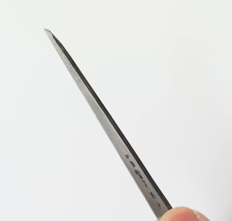 Baishinshi Couteau de sculpture japonais White Steel – Kuri Kogatana droitier & gaucher