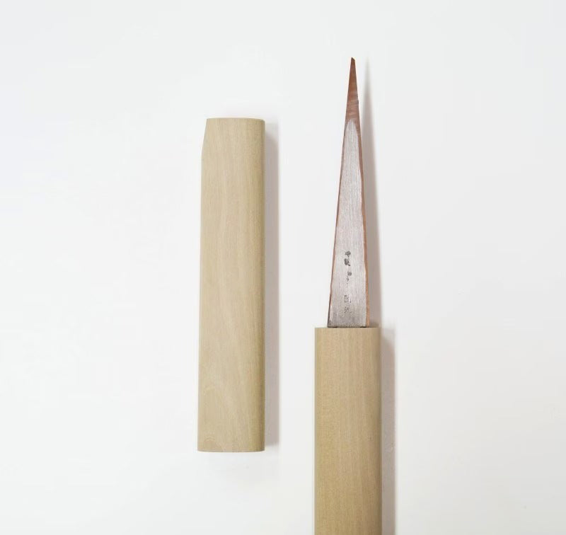 Baishinshi Couteau de sculpture japonais White Steel – Kuri Kogatana droitier & gaucher