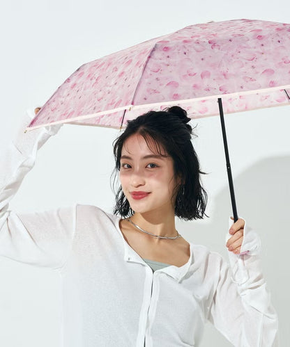 Parapluie Pliable Mini Motif Floral Vinyle Pluie & Soleil plantica × Wpc.