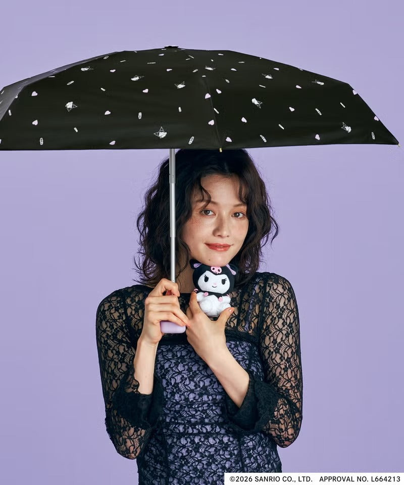 Ombrelle pliante Wpc. × Sanrio Characters Charafriends Mini 50 cm