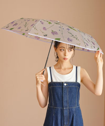 Parapluie Pliable Mini Motif Floral Vinyle Pluie & Soleil plantica × Wpc.