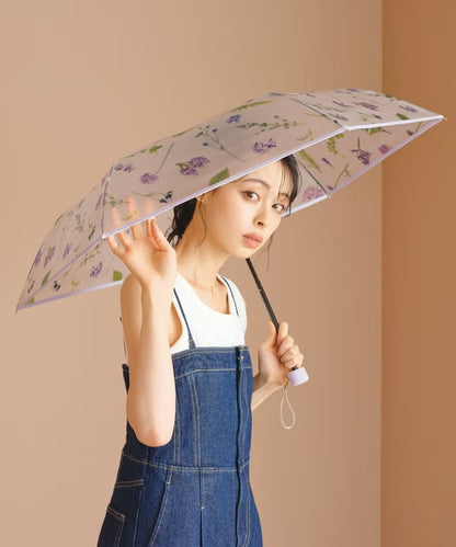 Parapluie Pliable Mini Motif Floral Vinyle Pluie & Soleil plantica × Wpc.