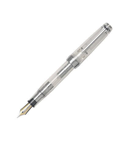 Stylo-plume Sailor Professional Gear Silver Demonstrator – Plume or 21 carats