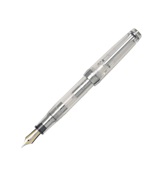 Stylo-plume Sailor Professional Gear Silver Demonstrator – Plume or 21 carats
